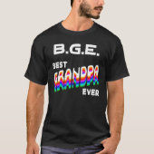 Mannen cool statement grootvader beste opa oud m t-shirt (Voorkant)