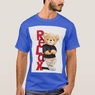 Mannen Cool teddybeer T-shirt