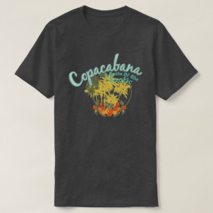 Mannen Copacabana Retro VINTAGE Obscure T-shirt