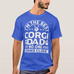 Mannen Corgi is het beste Hondenliefhebber van Cor T-shirt