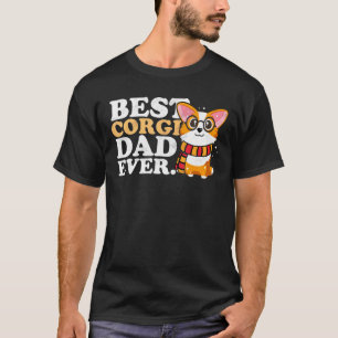 Mannen Corgi Pap Best Corgi Pap Ever T-shirt