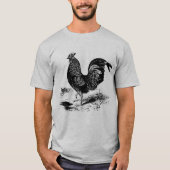 Mannen  Country Rooster T-shirt (Voorkant)