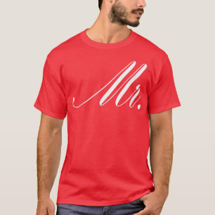 Mannen Couple Man Marriage Groom Bachelor Mr. T-shirt