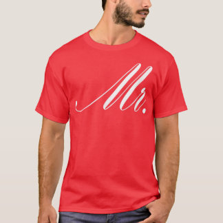 Mannen Couple Man Marriage Groom Bachelor Mr. T-shirt