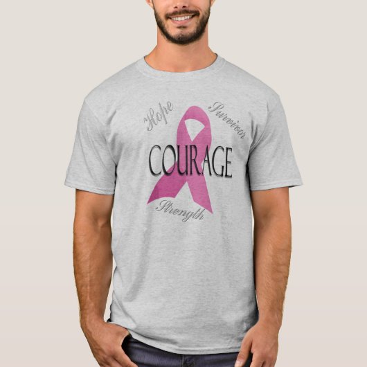 Mannen Courage shirt (Voorkant)