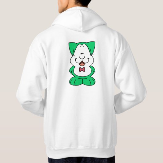 Mannen Crawford The Cat Hoodie (Achterkant)