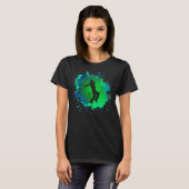Mannen Cricket Batsman Tshirt voor Cricketer Boys (Voorkant volledig)