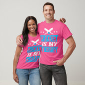 Mannen cricket training t-shirt (Unisex)