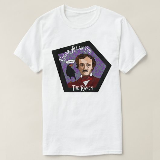 Mannen Crimineel Edgar rechercheur Allan Poe Story T-shirt (Design voorkant)