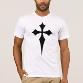 mannen Cross-tshirt ontwerp T-shirt (Voorkant)