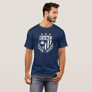 Mannen Curling Crest T-Shirt