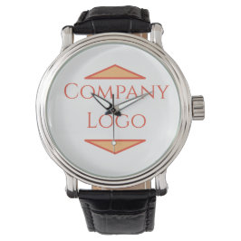 Mannen Custom Luxury Company Horloge met Logo