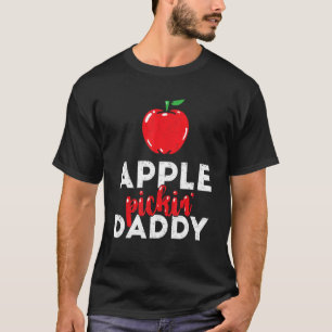 Mannen Cute Apple die Vintage Apple Pickin' Dadd T-shirt