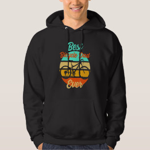 Mannen cyclist Papa Father Vaderdag Downhill Ebi Hoodie