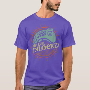 Mannen DAD-NIVEAU, ONLOKKEERD, Vader Video Ga T-shirt
