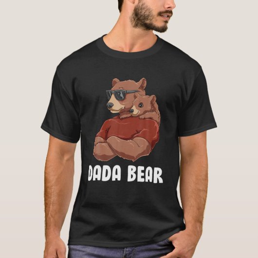 Mannen Dada Beer - Papa Kinder Dochter Son Papa Be T-shirt (Voorkant)