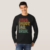 Mannen dada papa Bruh die van de Jongens houdt T-shirt (Voorkant volledig)