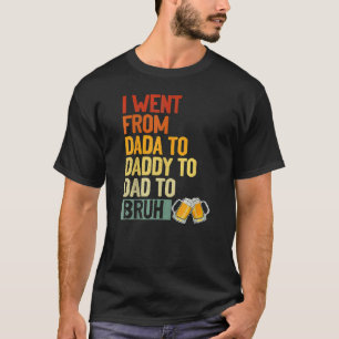 Mannen dada papa Bruh die van de Jongens houdt T-shirt