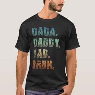 Mannen Dada papa Bruh vader en Kinder meisje jonge T-shirt