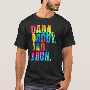 Mannen dada papa Bruh van Son Boys Fathers Da T-shirt