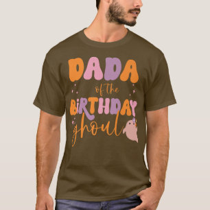 Mannen Dada van de Birthday Ghoul Cute Ghost Halow T-shirt