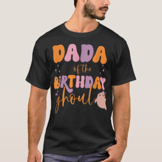 Mannen Dada van de Birthday Ghoul Cute Ghost Halow T-shirt
