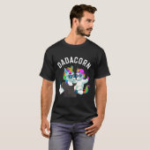 Mannen Dadacorn Unicorn T-shirt (Voorkant volledig)