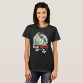 Mannen Daddysaurus T Rex Dinosaur Funny Dad Saurus T-shirt (Voorkant volledig)