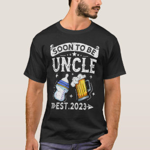 Mannen dadelijk oom 2023  koude vader t-shirt