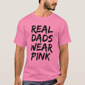 Mannen Dads Draag roze Funny Vaderdag T-shirt