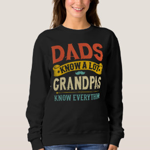 Mannen Dads kennen veel opa's die alles weten Trui