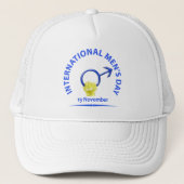 Mannen Dag Trucker Pet (Voorkant)