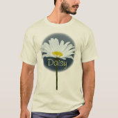 Mannen Daisy T-shirt Biologisch op maat Daisy Shir (Voorkant)