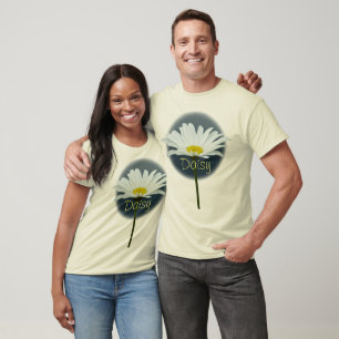 Mannen Daisy T-shirt Biologisch op maat Daisy Shir
