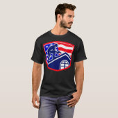 Mannen dakingenieur Roofer _1 T-shirt (Voorkant volledig)