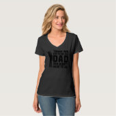 Mannen dank dat je vader Bonus bent T-shirt (Voorkant volledig)