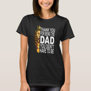Mannen dank dat je vader Stepfather bent T-shirt