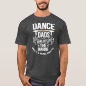 Mannen dans hangen aan de rand om het een t-shirt (Voorkant)