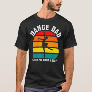 Mannen dans pap, ik betaal dans pap ballet t-shirt
