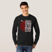 Mannen Dart Gezegde Dart Player opa T-shirt (Voorkant volledig)