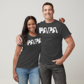 Mannen dart papa dart vader vaders dag cadeau t-shirt (Unisex)