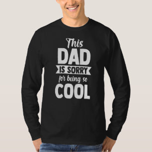 Mannen dat deze vader spijt heeft van zo'n coole v t-shirt