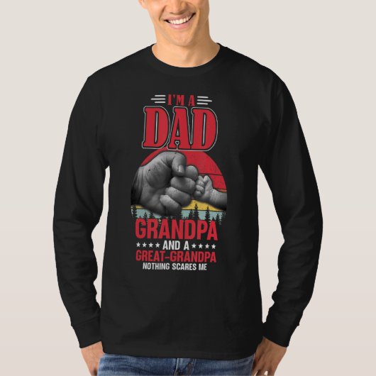 Mannen dat ik een pa opa ben... t-shirt (Voorkant)