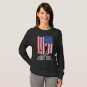 Mannen dat ik er dol op ben als ze over de Amerika T-shirt (Voorkant volledig)