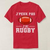 Mannen dat ik kan hebben Rugby Rugbyman T-shirt (Design voorkant)