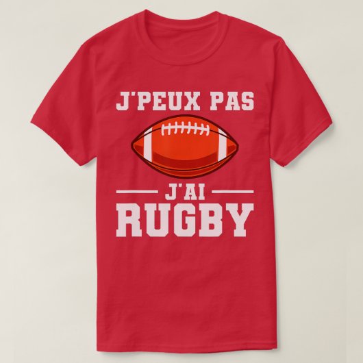 Mannen dat ik kan hebben Rugby Rugbyman T-shirt (Design voorkant)