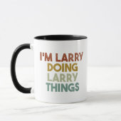 Mannen dat ik Larry Doing Larry Dingen Funny First Mok (Links)