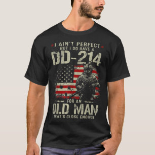 Mannen dat ik niet perfect ben heb ik een DD-214-v T-shirt