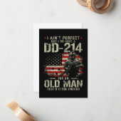 Mannen dat ik niet perfect ben heb ik wel een DD-2 Notitiekaartje (Voorkant / Achterkant in situ)