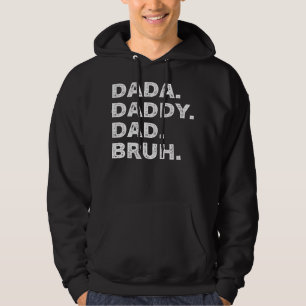 Mannen dat ik van Dada naar papa ging naar papa na Hoodie